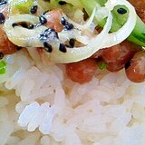 超健康♡ブロッコリーネギ納豆と７分つきご飯